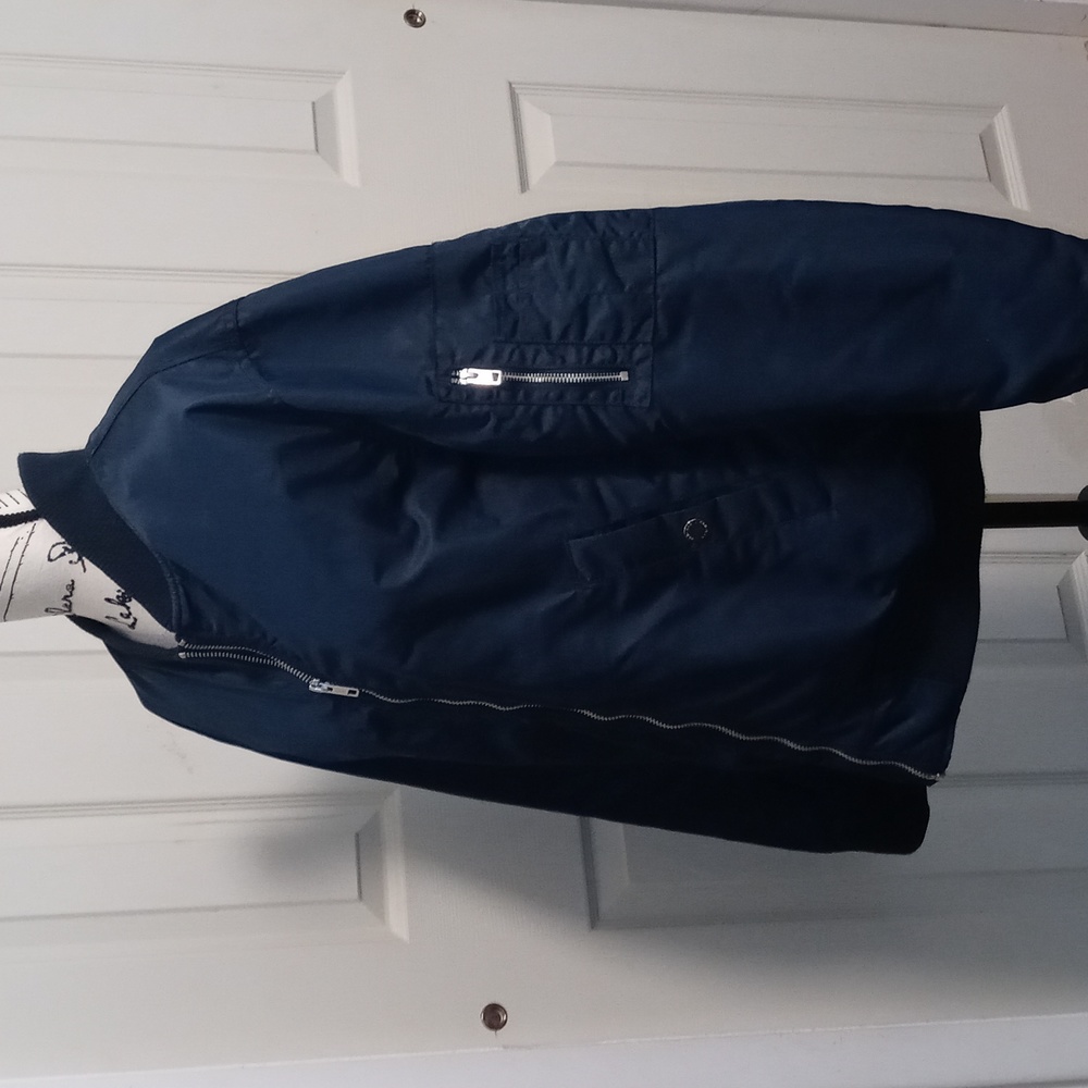 Blue Bomber Jacket - Picture 3 of 11